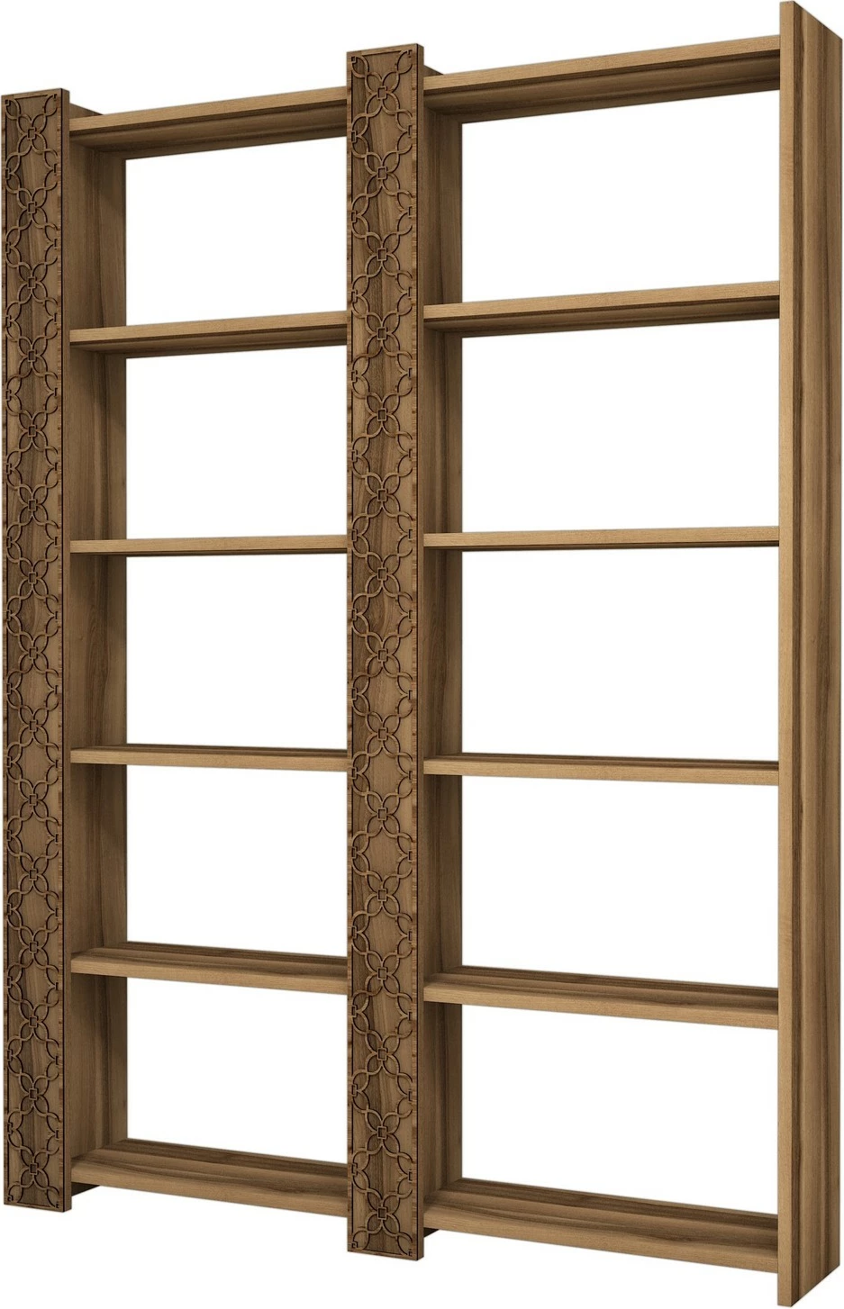 Raft librash Hanah Home City 2, ngjyrë arre, 2 copë