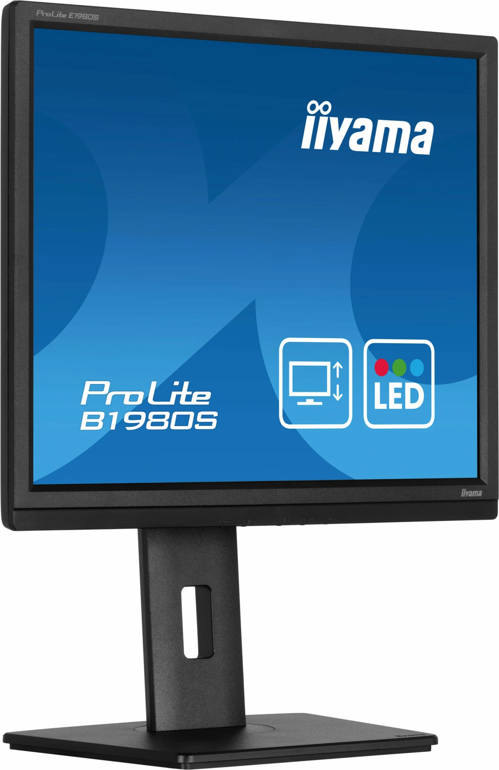 Monitor iiyama ProLite B1980S-B1, 19 inç, LED, 1280x1024, HDMI+DP, zi