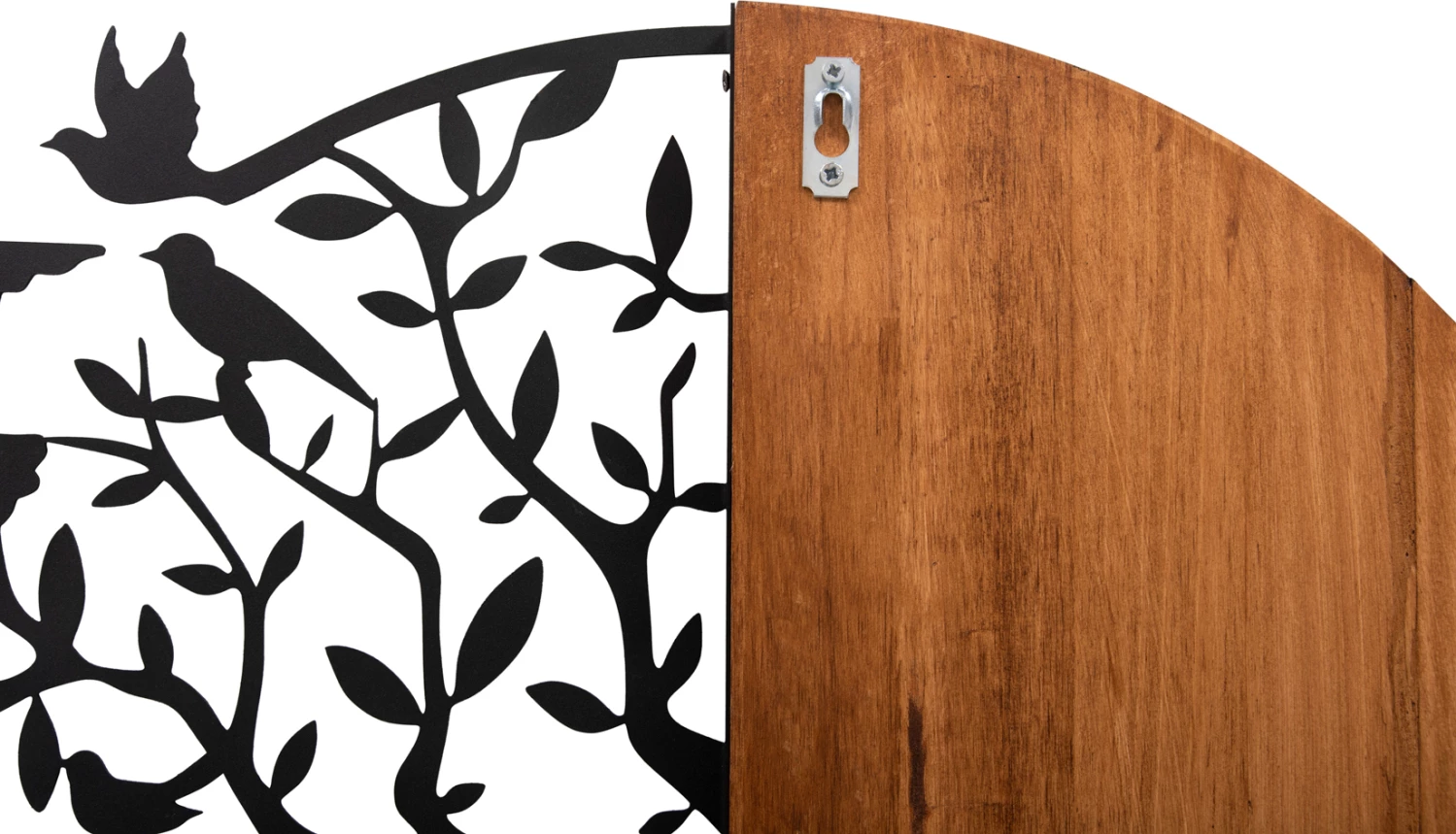 Dekor muri iluzion FH4647 metal-dru 56.5x3(trashësi)x56.5Hcm
