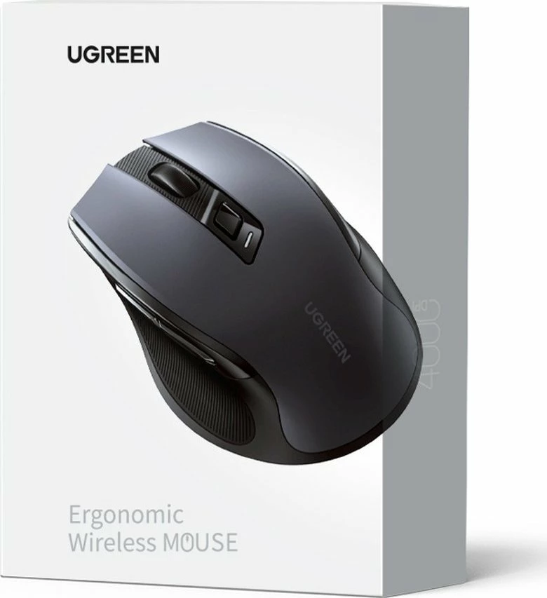 Maus Ugreen MU006 wireless optik 4000 DPI USB 2.4GHz, i zi