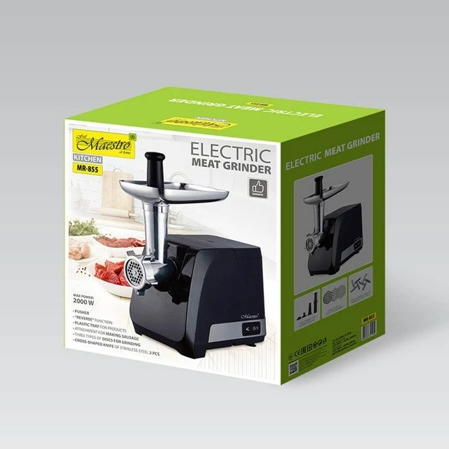 Grirëse mishi Maestro MR-855, 2000 W, e zezë