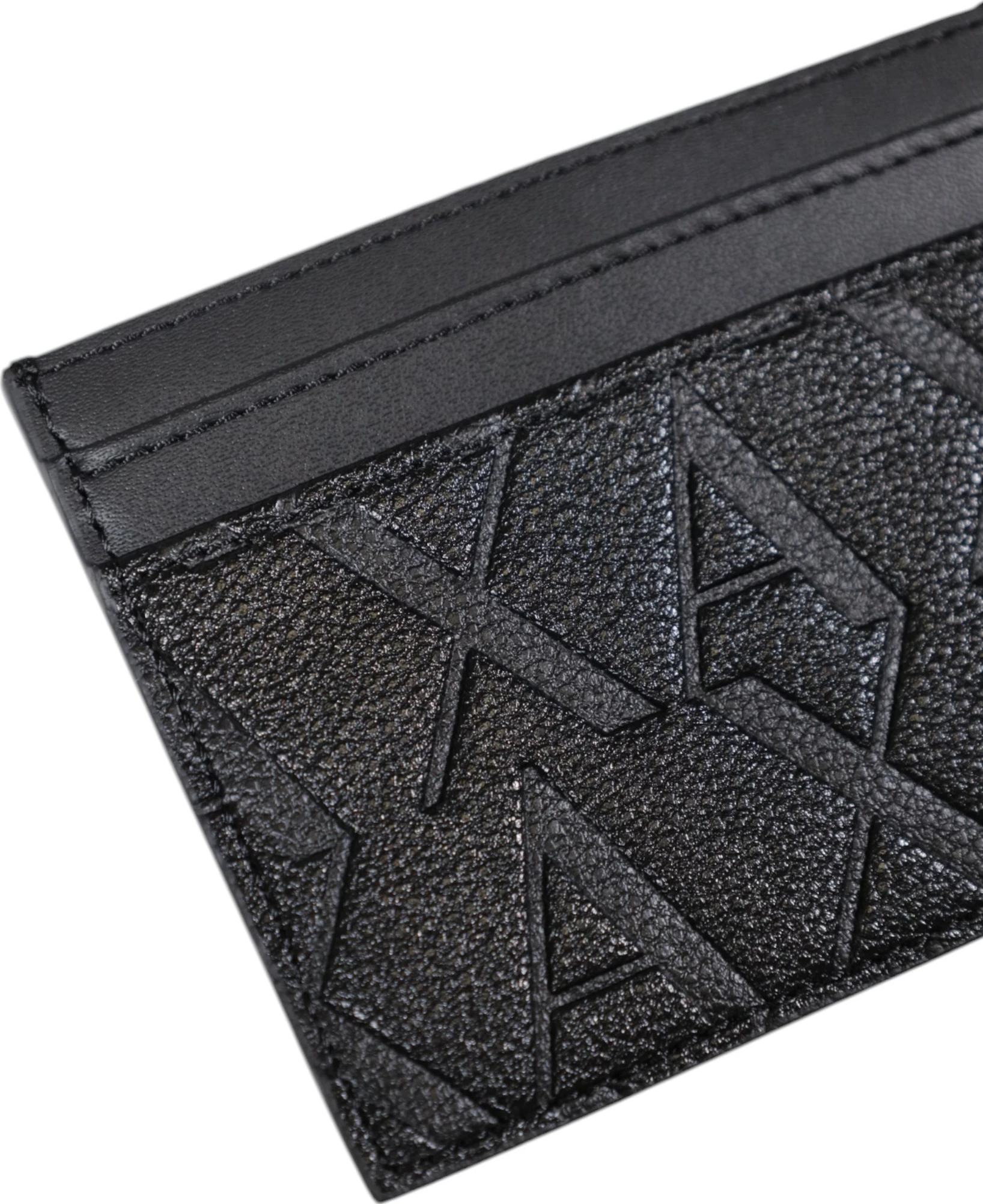Kuletë kartash për meshkuj Armani Exchange XM000880 AF12133, e zezë