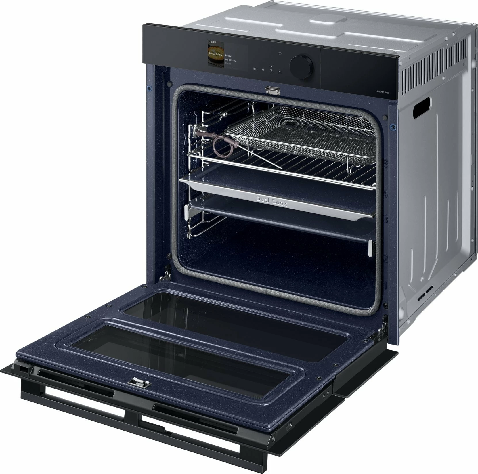 Furrë Samsung NV7B6795JAK/U3 Dual Cook Steam, e zezë