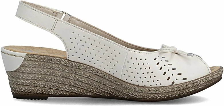 Sandale me platformë për femra Rieker 624H1-60