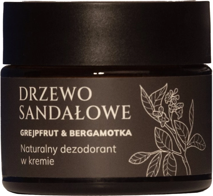 Deodorant krem Mglife Sandalwood Tree Natural Grapefruit & Bergamot 50ml