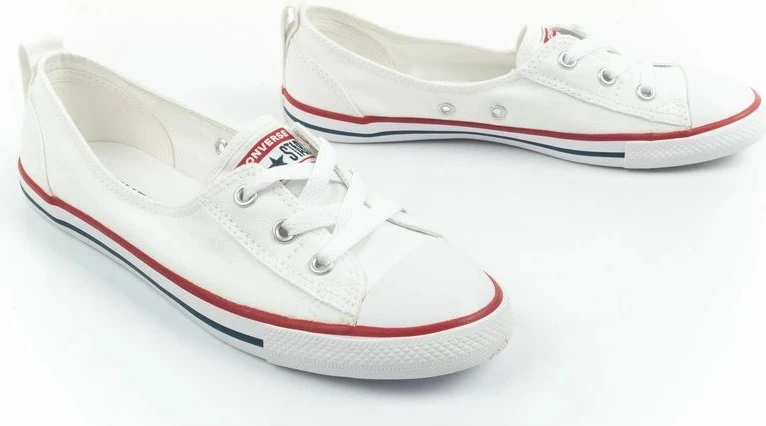 Atlete femra Converse Chuck Taylor All Star Ballet Lace, të bardha [Madhësia: 40]