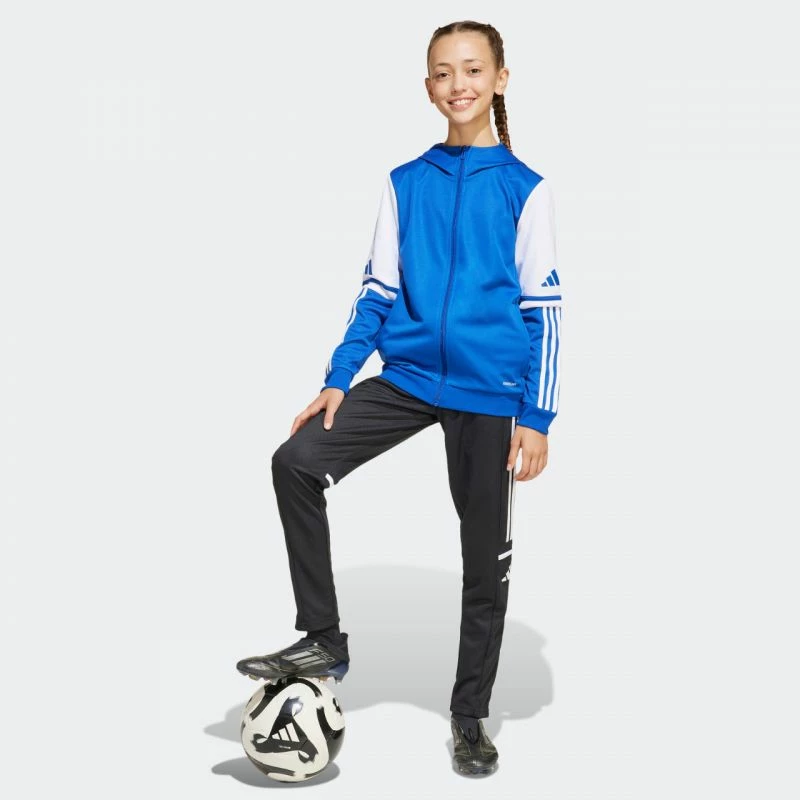 Duks për fëmijë adidas, të bardhë dhe blu [Madhësia: 152 cm]