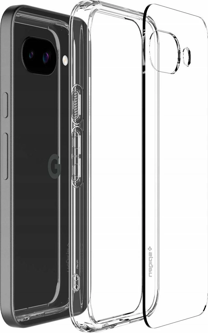 Mbështjellës Spigen Ultra Hybrid ACS09042 për Google Pixel 9a, mbrojtje Mil-Grade, kompatibil me karikim wireless, transparent