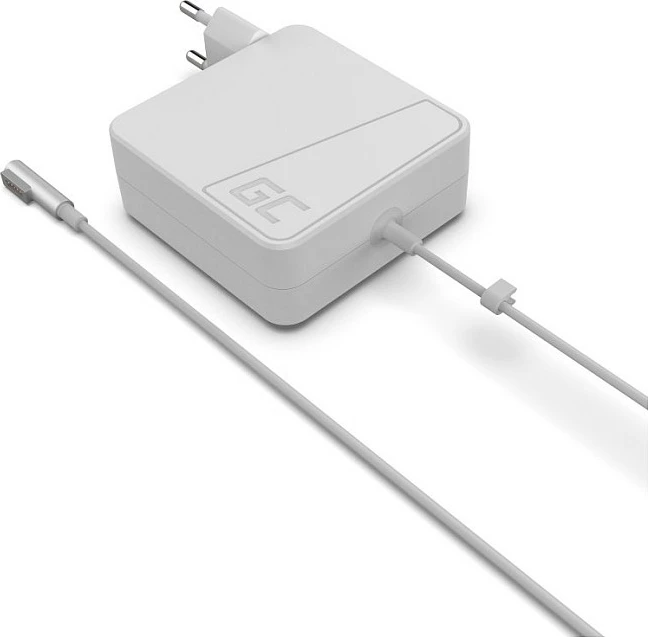 Karikues Green Cell për Apple MacBook 13 A1278, MagSafe, 60W, i bardhë