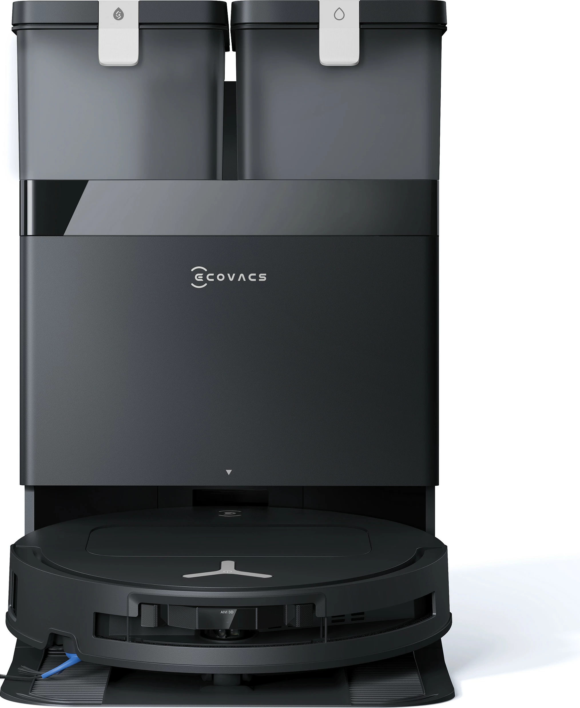 Fshesë robotike ECOVACS DEEBOT T50 OMNI (Gen3), 25000Pa, mop, Wi‑Fi, e zezë