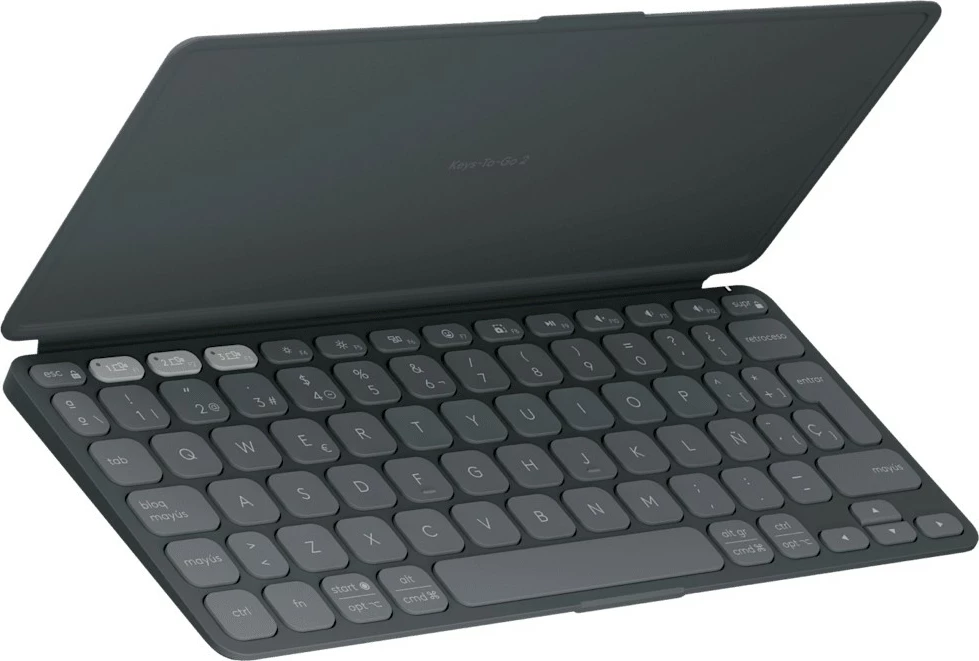 Tastierë Logitech Keys-To-Go 2, Bluetooth, QWERTZ, grafit