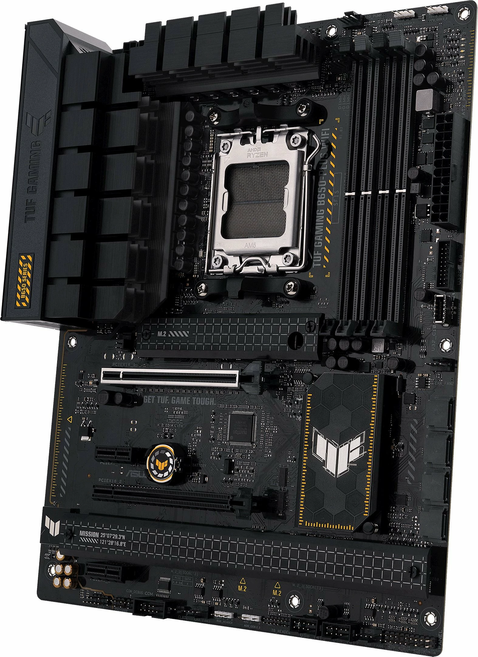 Pllakë amë Asus TUF Gaming B650-Plus WiFi, ATX, DDR5, AM5, WiFi 6/Bluetooth, e zezë
