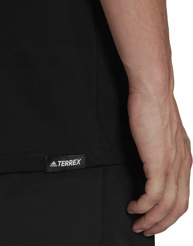 Maicë adidas Terrex për meshkuj, e zezë [Madhësia: S]