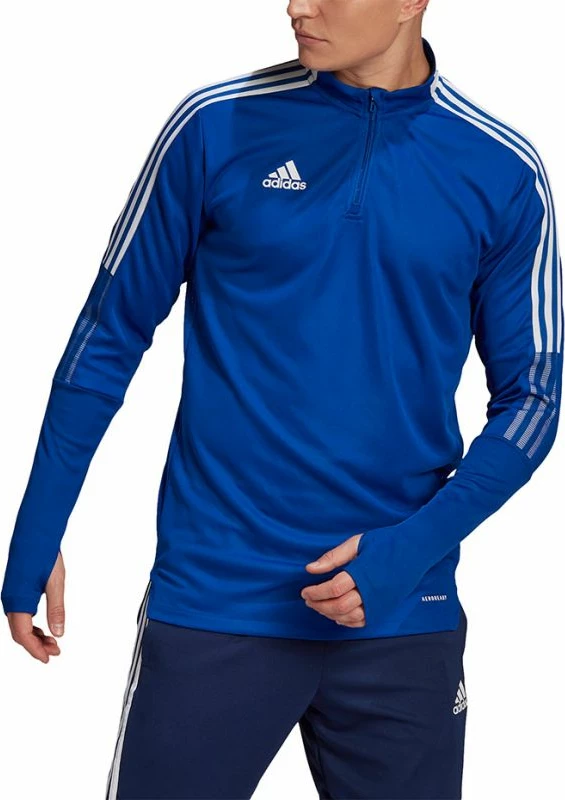 Duks adidas Tiro 21 Training Top M GH7302 për meshkuj, blu [Madhësia: XL]