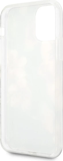 Mbështjellës Guess GUHCN65IMLFL03 për iPhone 11 Pro Max, Flower Collection, granat/navy
