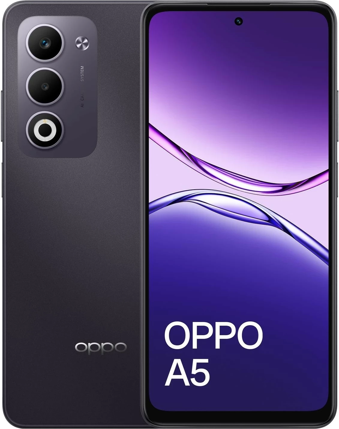 Celular OPPO A5 6/128GB, ciemno fioletowy