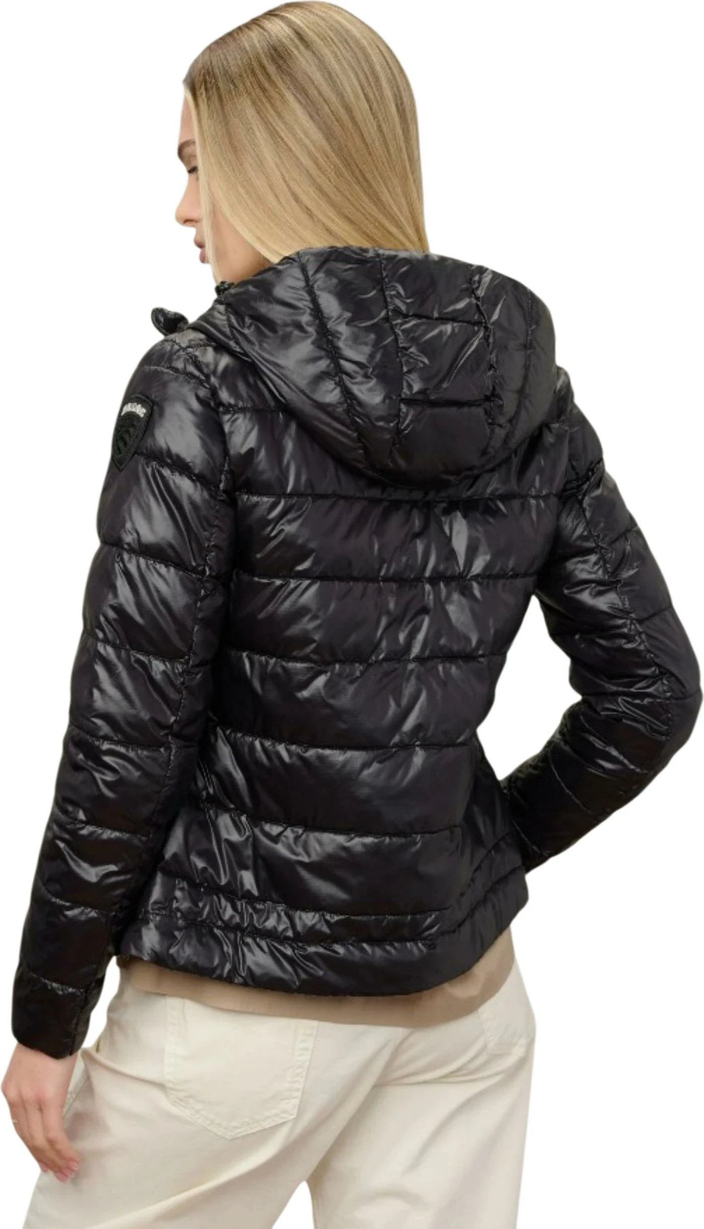 Jakne për femra Blauer CAROLL 26WBLDC02070, e zezë-bezhë [Madhësia: XS]