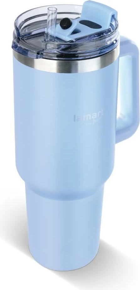 Termos Lamart HUGE LT4090 Thermomug, 0.9L, ngjyrë blu