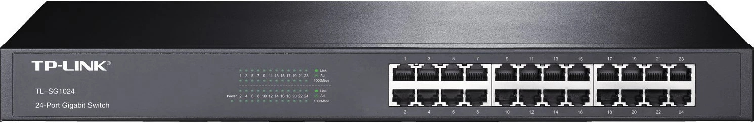 Switch TP-Link, 24 porte, i zi