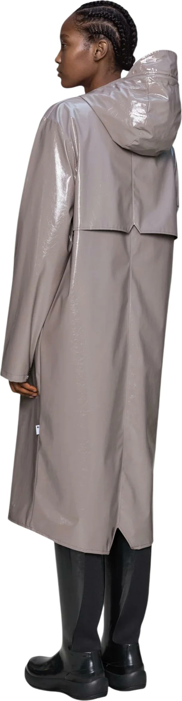Jakne shiu Rains Longer Jacket W3 për meshkuj, vjollcë/taup [Madhësia: XS]