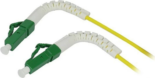Kabllo patch fibra optike Synergy21 LWL 20m LC/APC-LC/APC, OS2 9/125, G657A2, 2mm, e verdhë