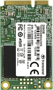 SSD Transcend 256GB mSATA SATA3 3D TLC