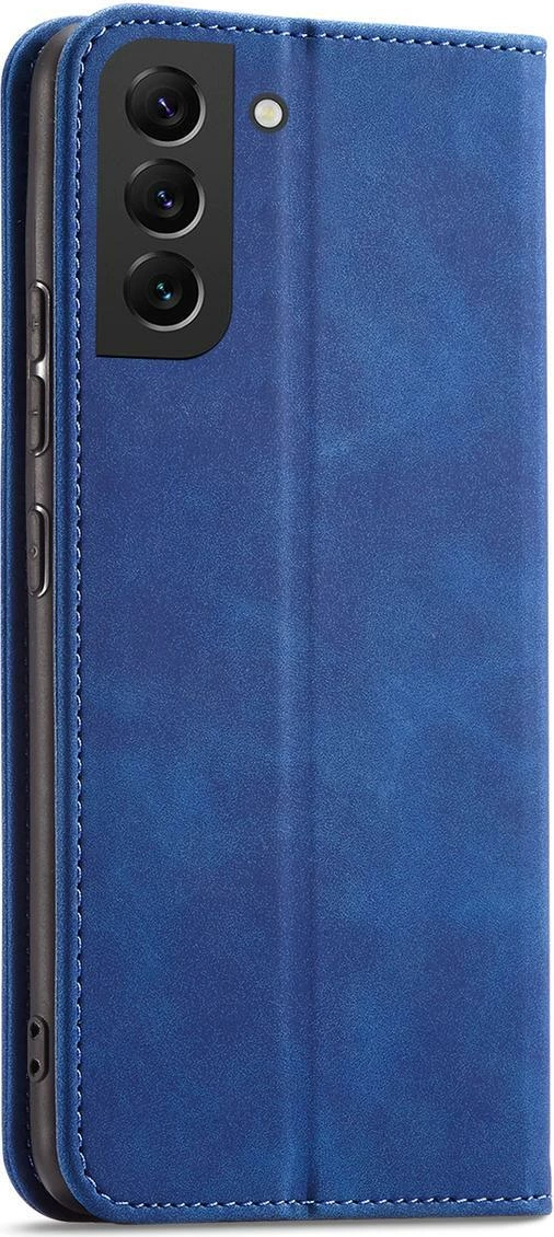 Mbështjellës Hurtel Magnet Fancy Case për Samsung Galaxy S23+, me kapak, portofol dhe qëndrim, Blu