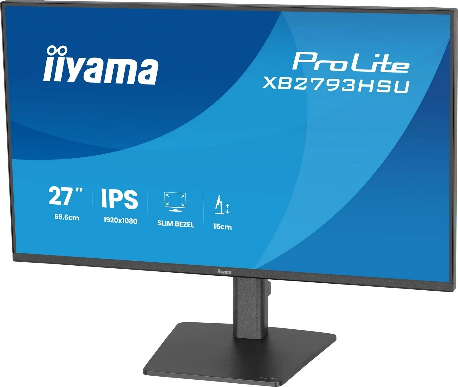 Monitor iiyama ProLite XB2793HSU-B1, 27 inch, Full HD, IPS, LED, e zi