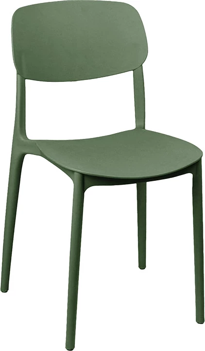 Set tavoline me karrige për terasë Groovy Berdian, 3 copë, PP, ngjyrë e gjelbër e errët, 60x60x76cm