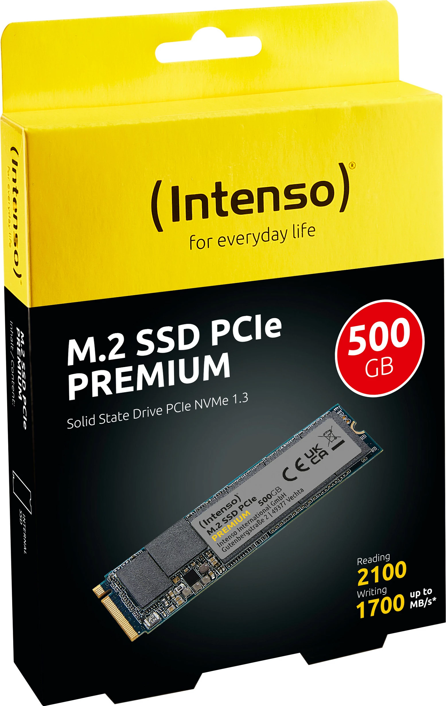 Disk SSD Intenso Premium, 500GB, M.2 NVMe PCIe 3.0 x4