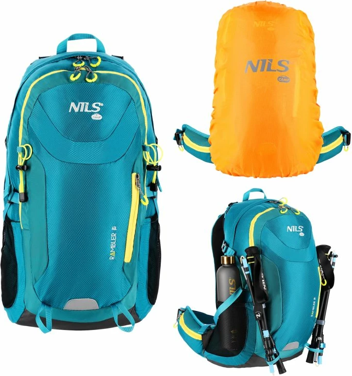 Çantë shpine turistike Nils Extreme NC1917, e kaltër, 40L