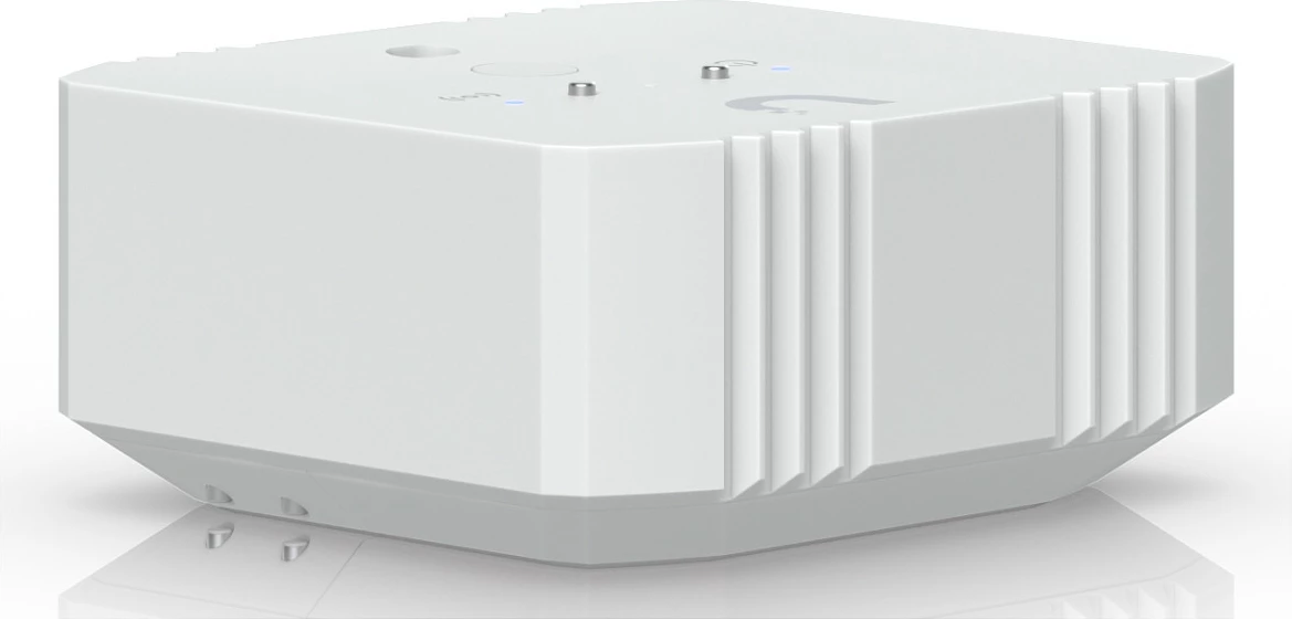 Sensor ambiental Ubiquiti USL-Environmental, multisensor temperaturë/lagështi/dritë + zbulim rrjedhje uji, i bardhë