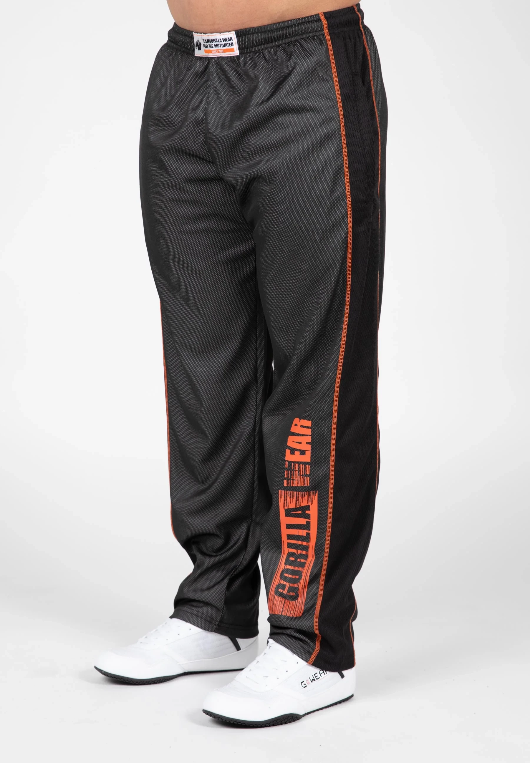 Wallace Mesh Pants - Gray/Orange
