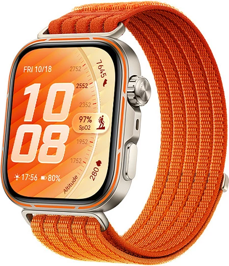 Smartwatch Huawei Watch Fit 5 Pro Niki-B29W, AMOLED, GPS, NFC, 10 ditë bateri, gradient orange