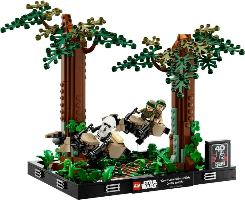 Set LEGO Star Wars 75353 Endor Speeder Chase 608 copë 18+