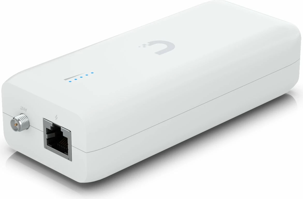 Adapter wireless PoE Ubiquiti UniFi UDB (Device Bridge), 5GHz Wi‑Fi 5, 1x GbE RJ45, 15W PoE out, Bardhë