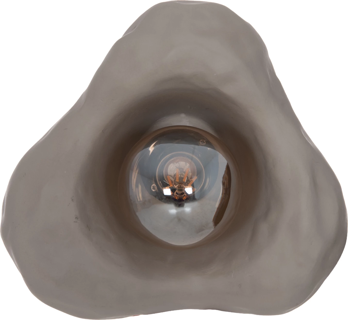 Aplik muri LUXON, fibër çimento, ngjyrë gri, FH4701.03S, 28x15x25cm