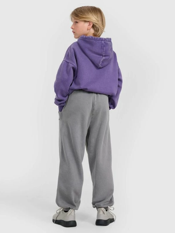 Pantallona sportive djem, 4F, gri