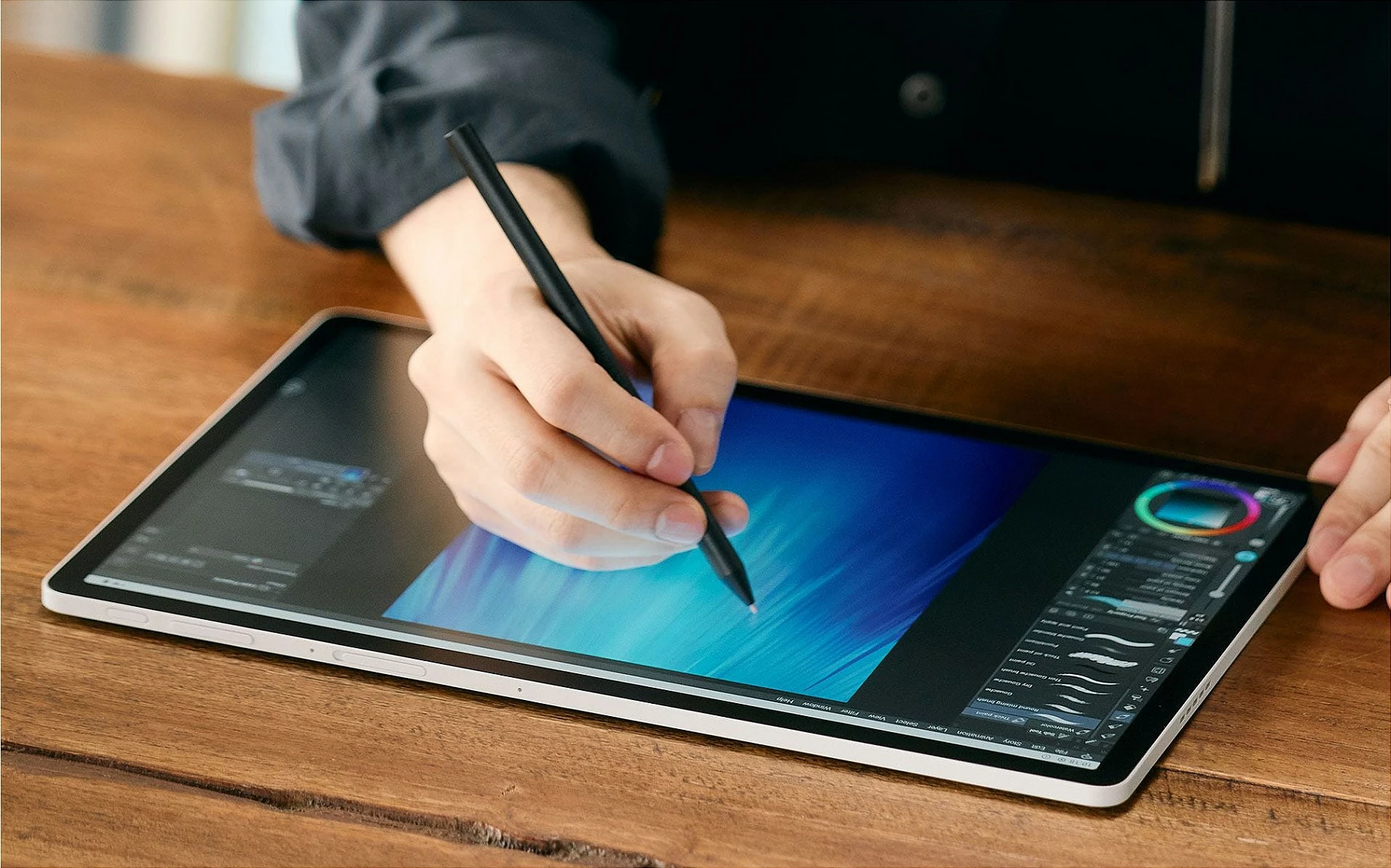Tablet grafik Wacom MovinkPad Pro 14, OLED 14", 256GB, USB-C/Bluetooth, me pen, e zezë 7