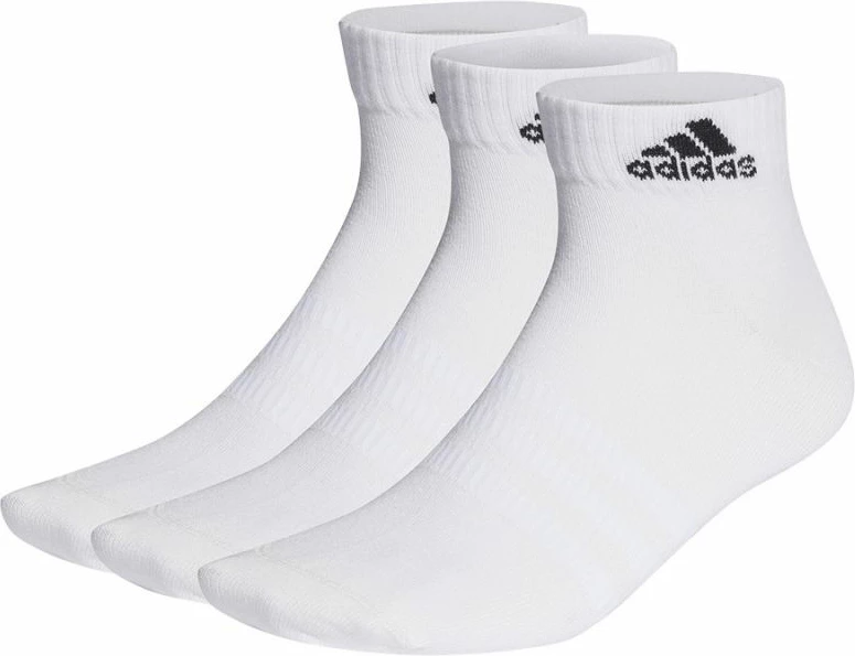 Çorape për stërvitje adidas, të bardha [Madhësia: 37 - 39]