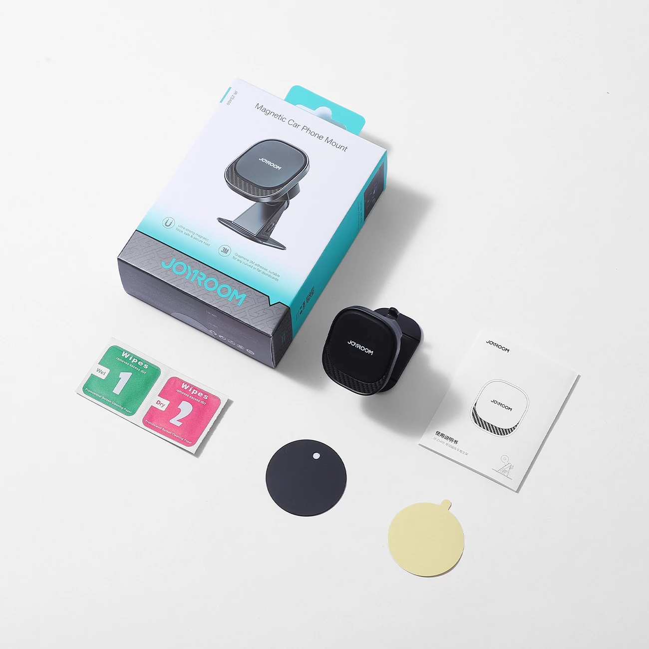 Mbështjellës magnetik për makinë Joyroom JR-ZS400 për panel, i zi