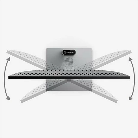 Monitor Datalogic ALOGIC CLARITY 27 UHD 4K, IPS, 3840x2160, Silver