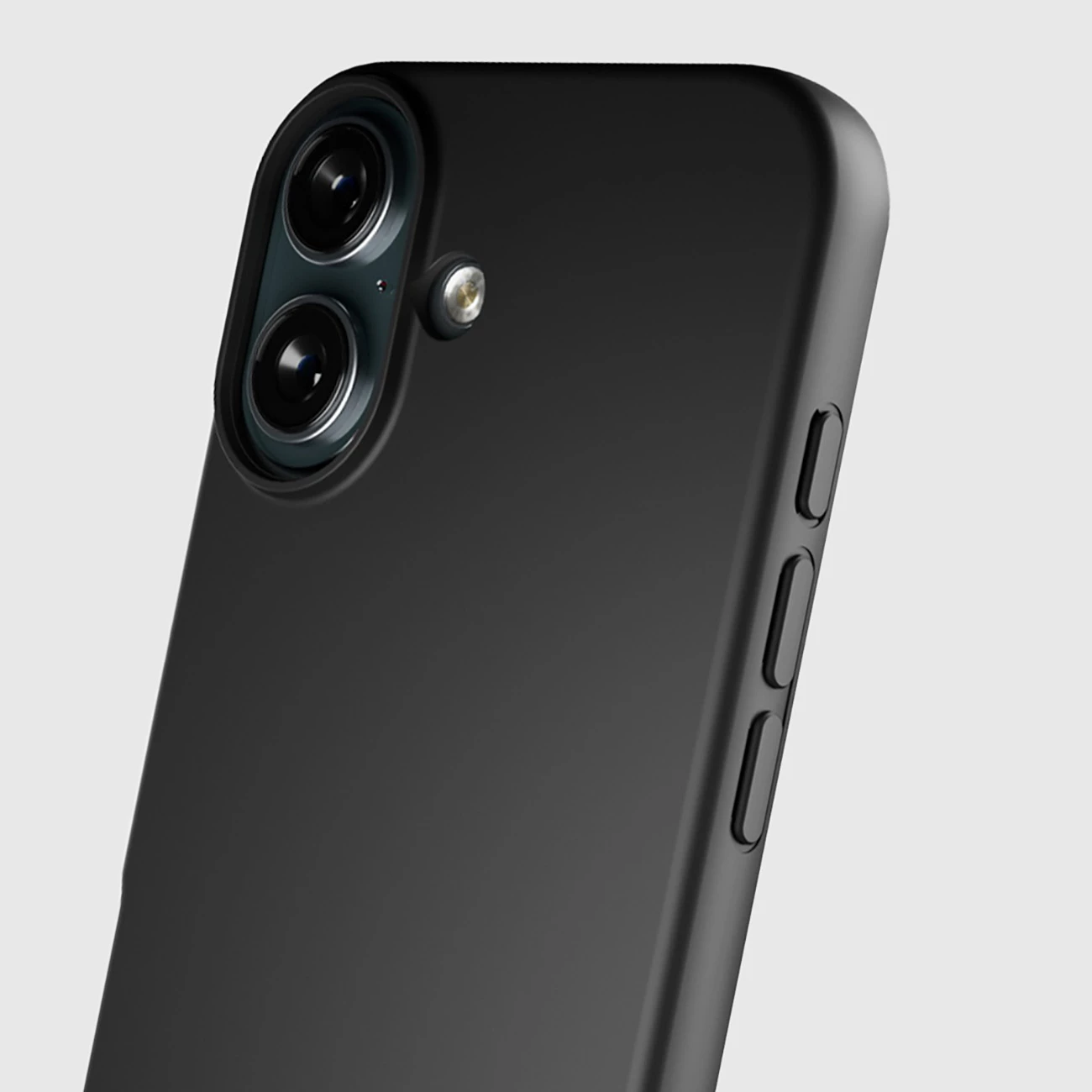 Mbështjellës SBS Instinct për iPhone 16 Plus, TPU me mikrofibër, i zi, në kuti