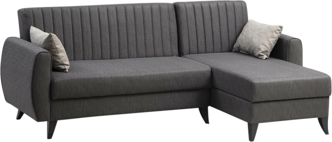 Kënd-sofë krevate, Alkon, ngjyrë gri e errët