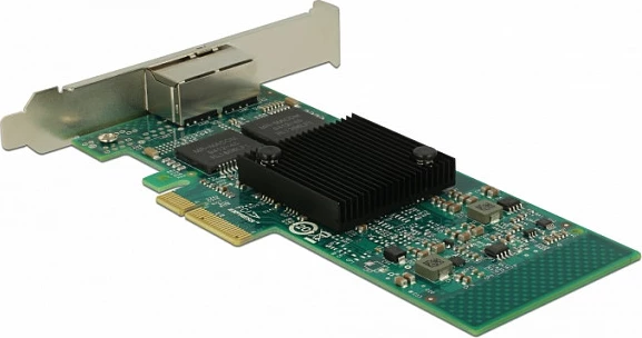 Kartelë rrjeti DeLOCK 89945, PCIe, 2x RJ-45, Gigabit 10/100/1000 Mbps