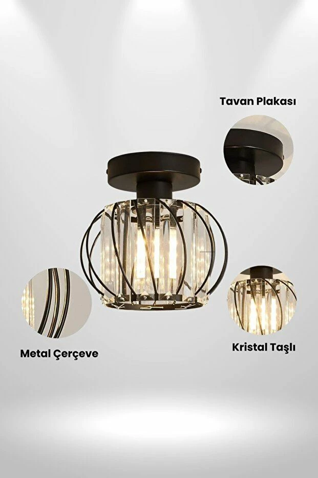 Llambë tavani Opviq, Bella Luce, e zezë