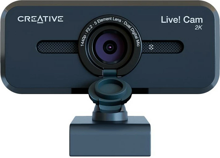 Webcam Creative Live! Cam Sync V3, 2K QHD 5MP, USB, me mikrofon, e zezë