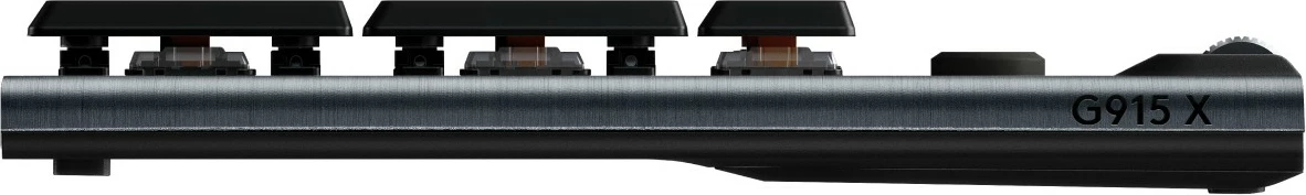 Tastierë gaming Logitech G915 X LIGHTSPEED wireless, layout FR, e zezë