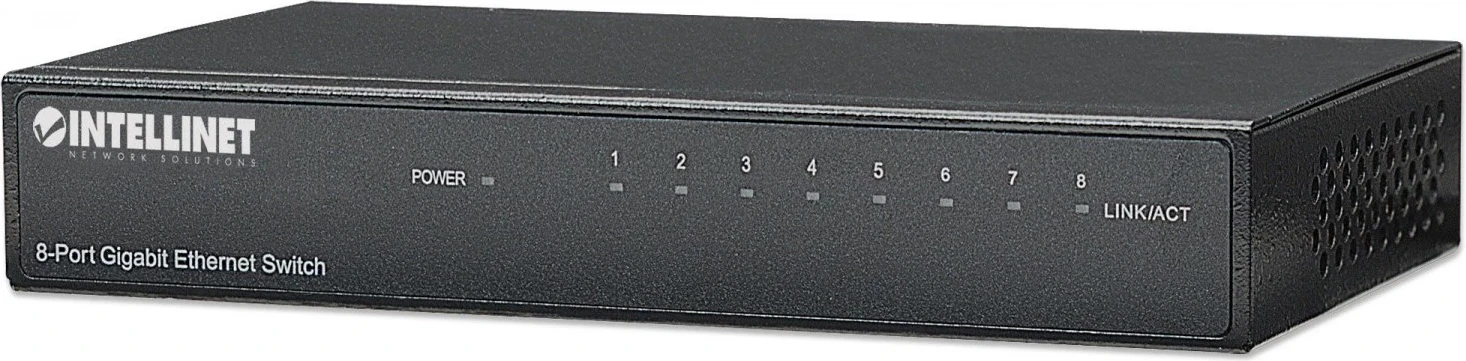 Switch Gigabit Intellinet për zyre, 8 porta