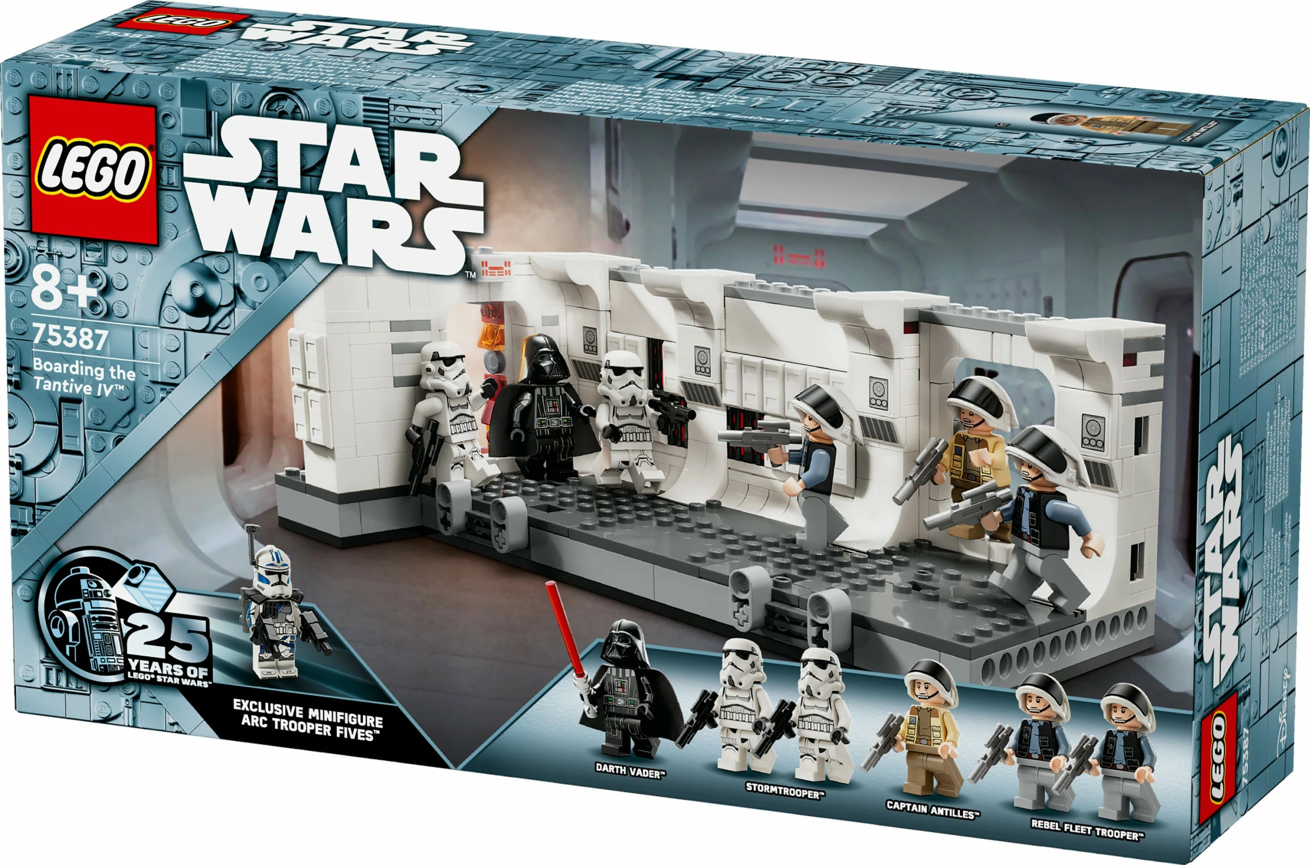 Set ndërtimi LEGO Star Wars 75387 Boarding the Tantive IV, 502 pjesë, multikolor
